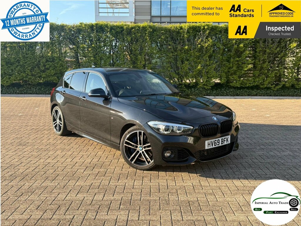 BMW 1 Series 1.5 118I Gpf M Sport Shadow Edition Hatchback Black