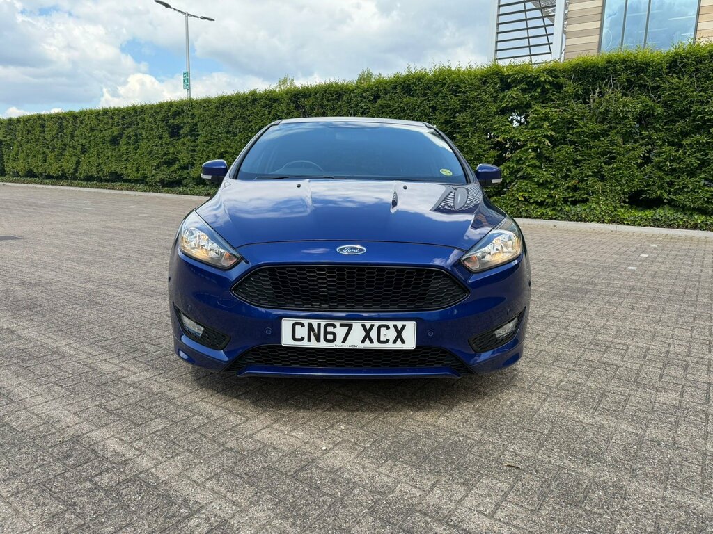 Ford Focus 1.0T Ecoboost St-line Hatchback CN67XCX Blue #4