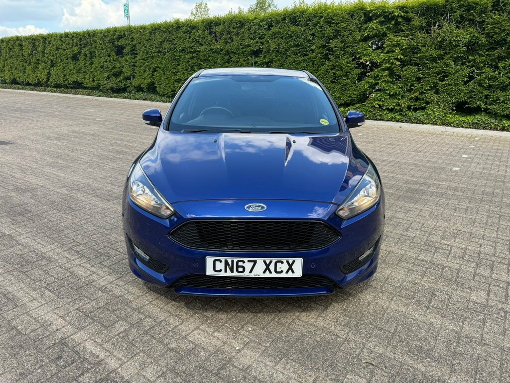 Ford Focus 1.0T Ecoboost St-line Hatchback CN67XCX Blue #5