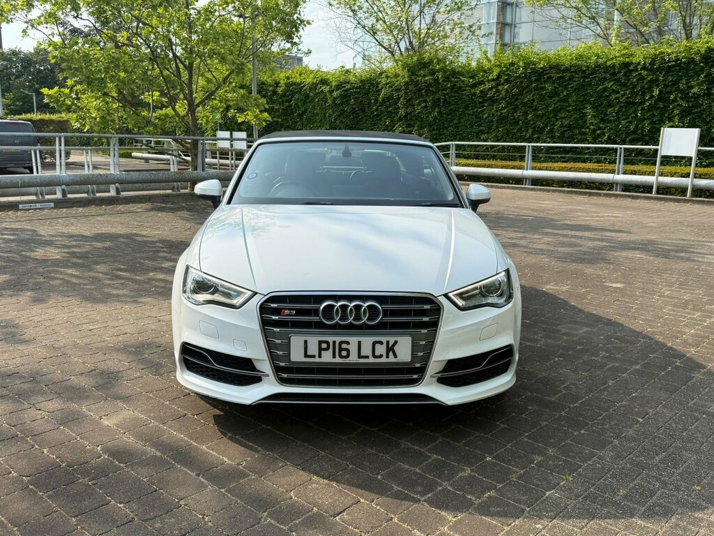 Audi S3 2.0 Tfsi Cabriolet S Tronic Quattro Eur LP16LCK White #6