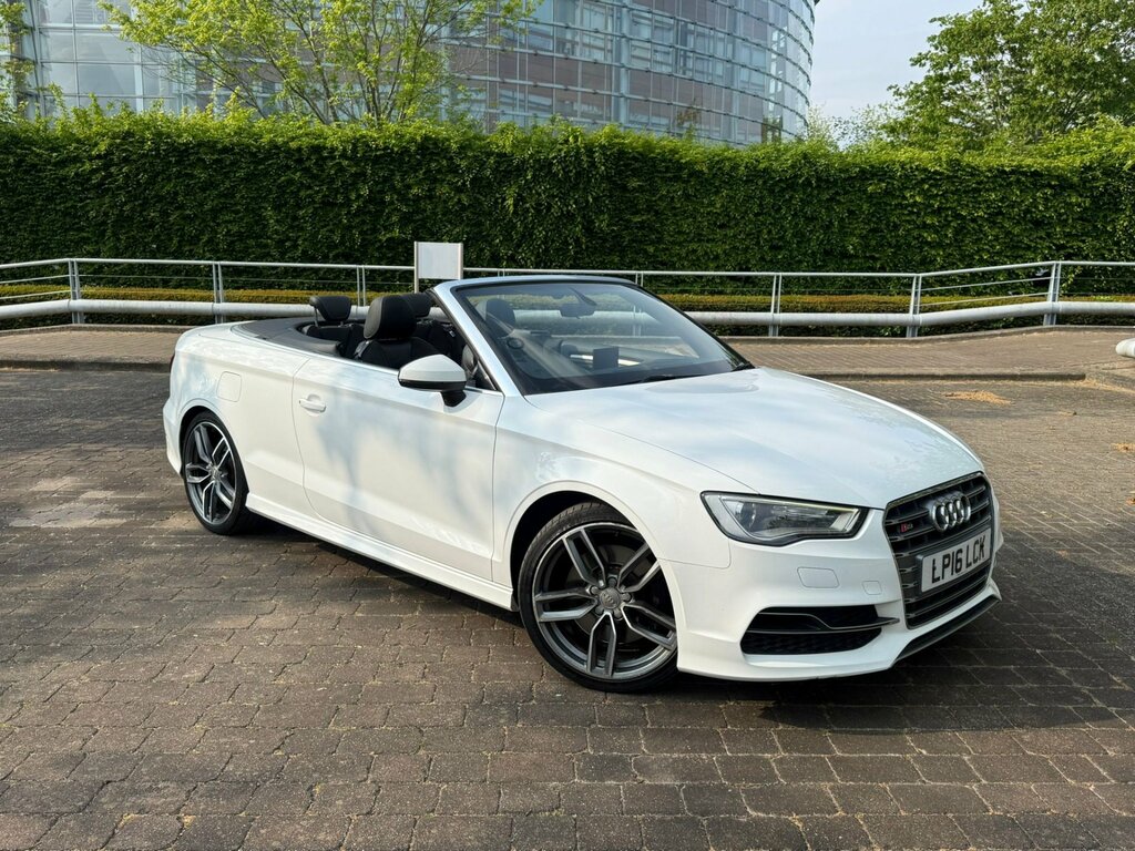 Audi S3 2.0 Tfsi Cabriolet S Tronic Quattro Eur LP16LCK White #3