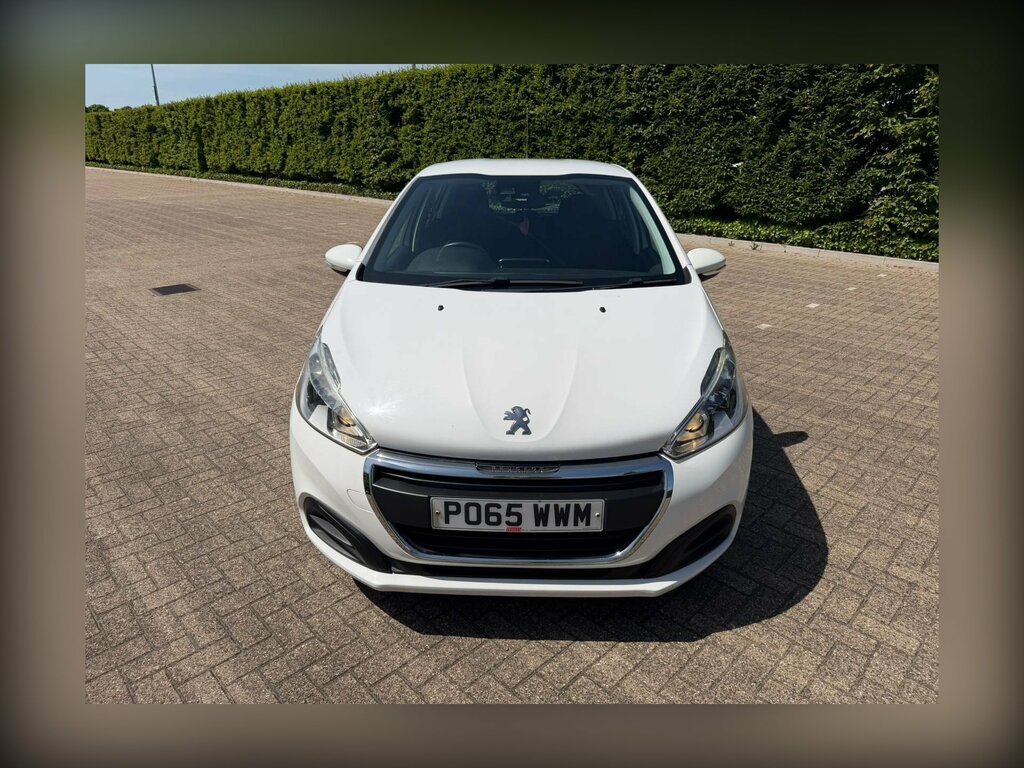 Peugeot 208 1.2 Puretech Active Hatchback Eu PO65WWM White #5