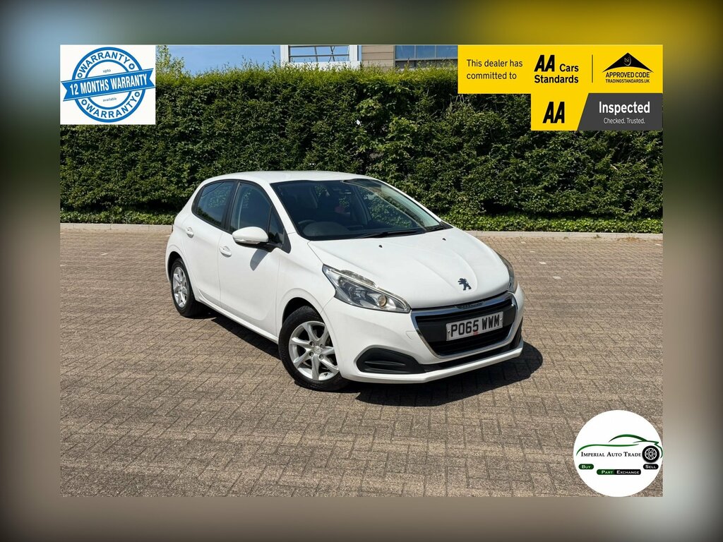 Peugeot 208 1.2 Puretech Active Hatchback Eu White
