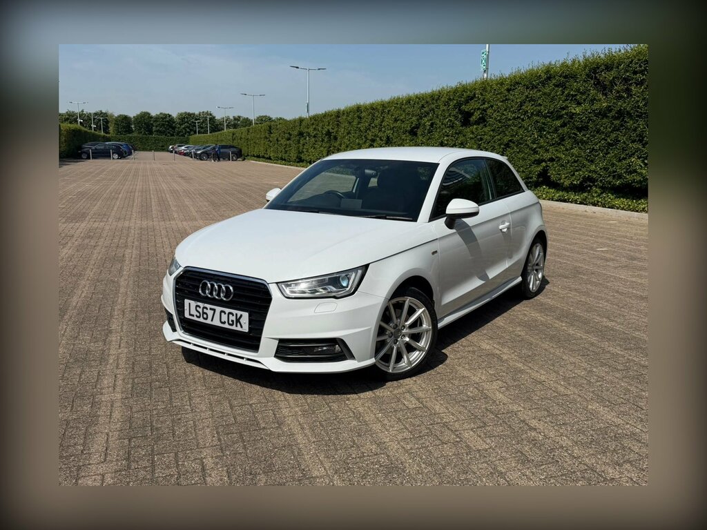 Audi A1 1.4 Tfsi S Line Hatchback S Tronic Euro LS67CGK White #2