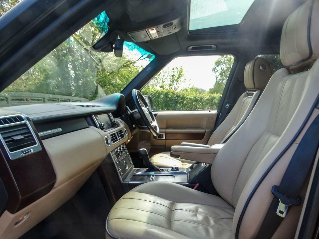 Land Rover Range Rover Hse Black #12