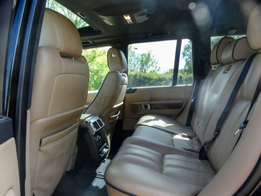 Land Rover Range Rover Hse Black #22