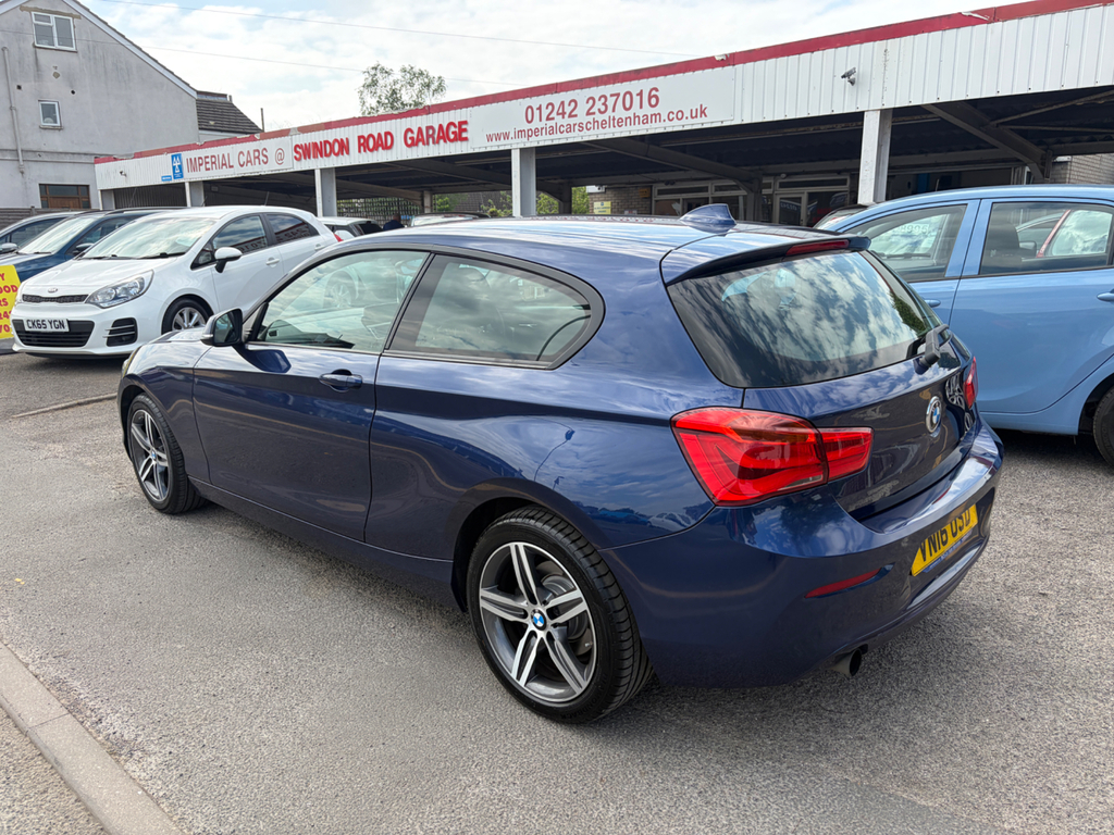 BMW 1 Series 1.5 118I Sport Hatchback Euro 6 S VN16USD Blue #4