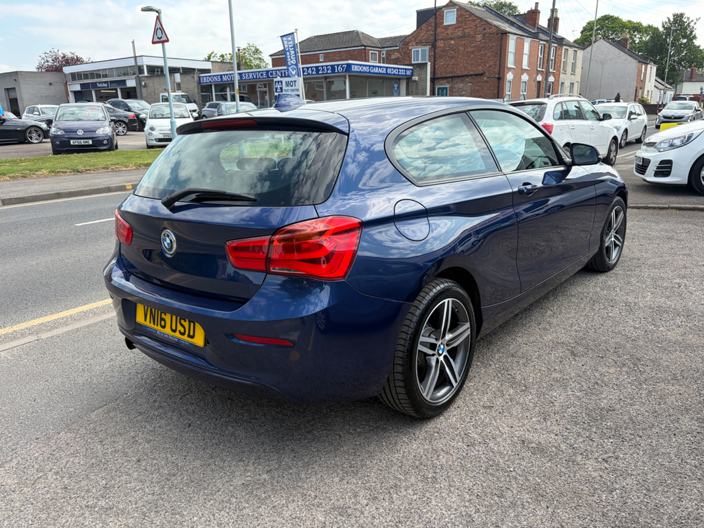 BMW 1 Series 1.5 118I Sport Hatchback Euro 6 S VN16USD Blue #5