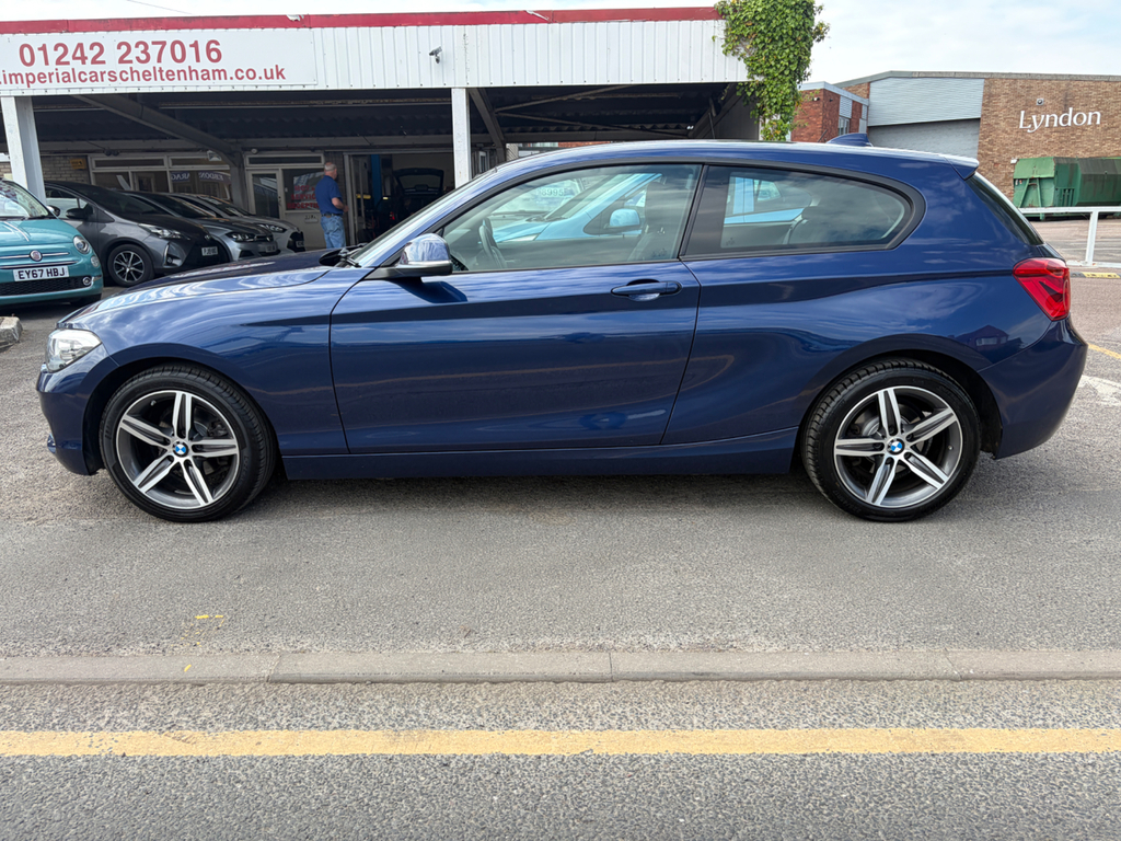BMW 1 Series 1.5 118I Sport Hatchback Euro 6 S VN16USD Blue #3