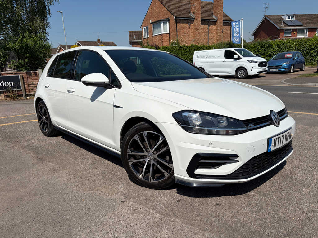 Volkswagen Golf 2.0 Tdi Bluemotion Tech R-line Hatchback Diese White
