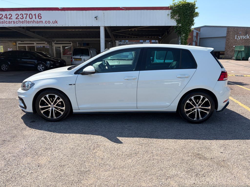 Volkswagen Golf 2.0 Tdi Bluemotion Tech R-line Hatchback Diese WT17KFN White #5
