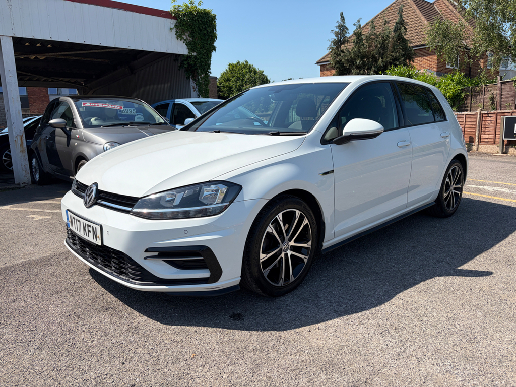 Volkswagen Golf 2.0 Tdi Bluemotion Tech R-line Hatchback Diese WT17KFN White #3