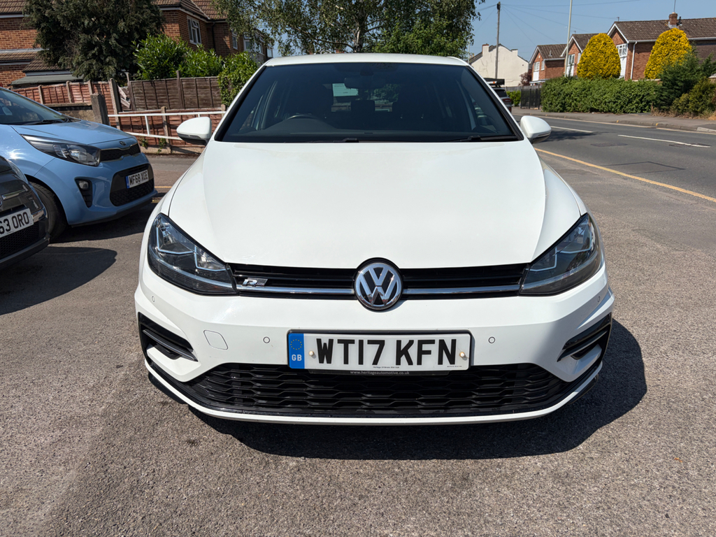 Volkswagen Golf 2.0 Tdi Bluemotion Tech R-line Hatchback Diese WT17KFN White #2