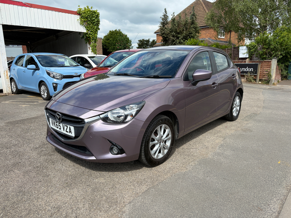 Mazda 2 1.5 Skyactiv-d Se-l Nav Hatchback Manua Purple #3