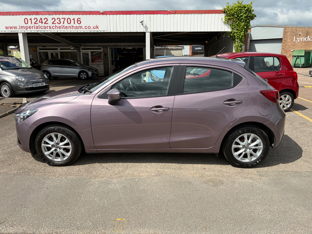 Mazda 2 1.5 Skyactiv-d Se-l Nav Hatchback Manua Purple #4