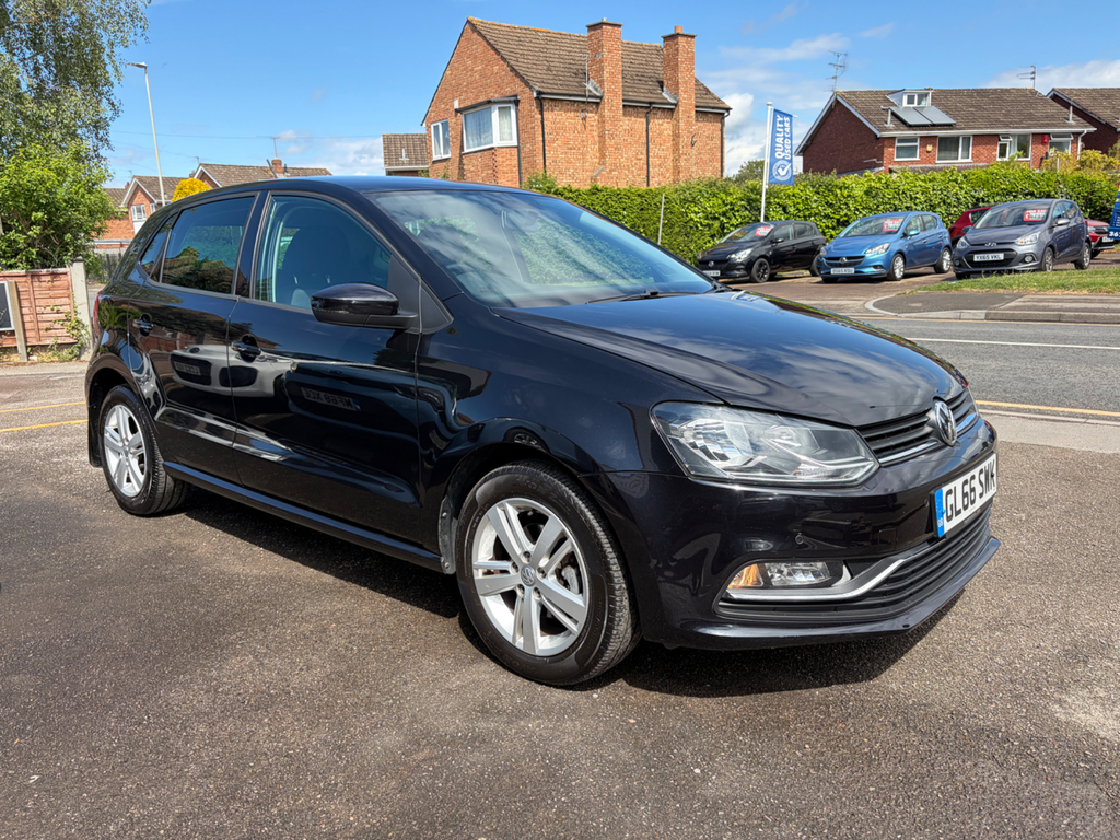 Volkswagen Polo 1.2 Tsi Bluemotion Tech Match Hatchback GL66SWK Black #5