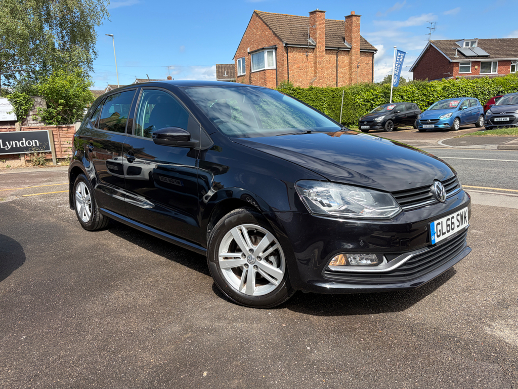 Volkswagen Polo 1.2 Tsi Bluemotion Tech Match Hatchback Black