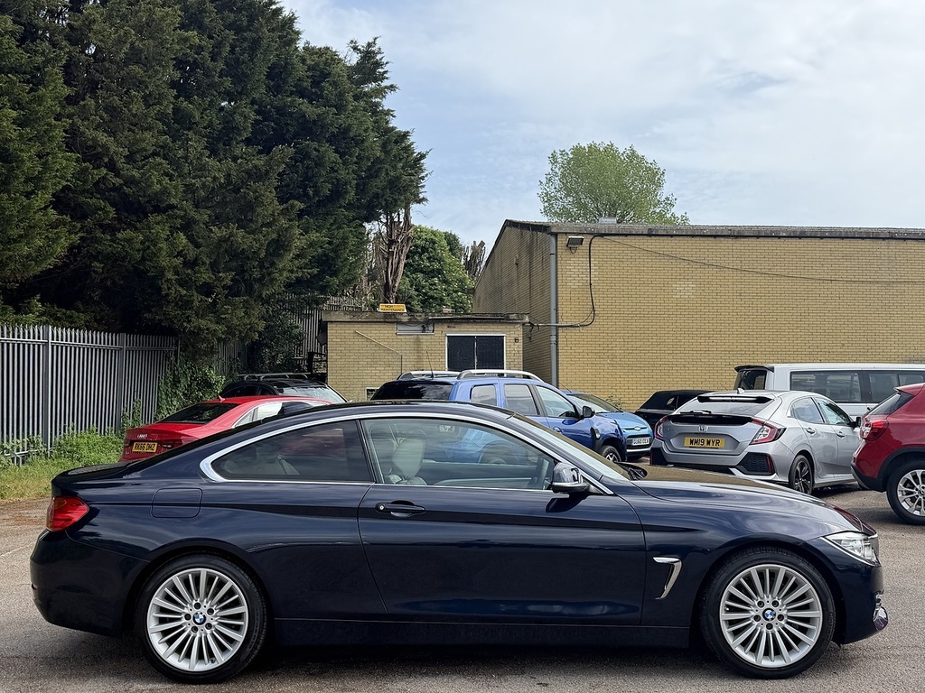 BMW 4 Series 420D Luxury LA17KXZ Blue #6