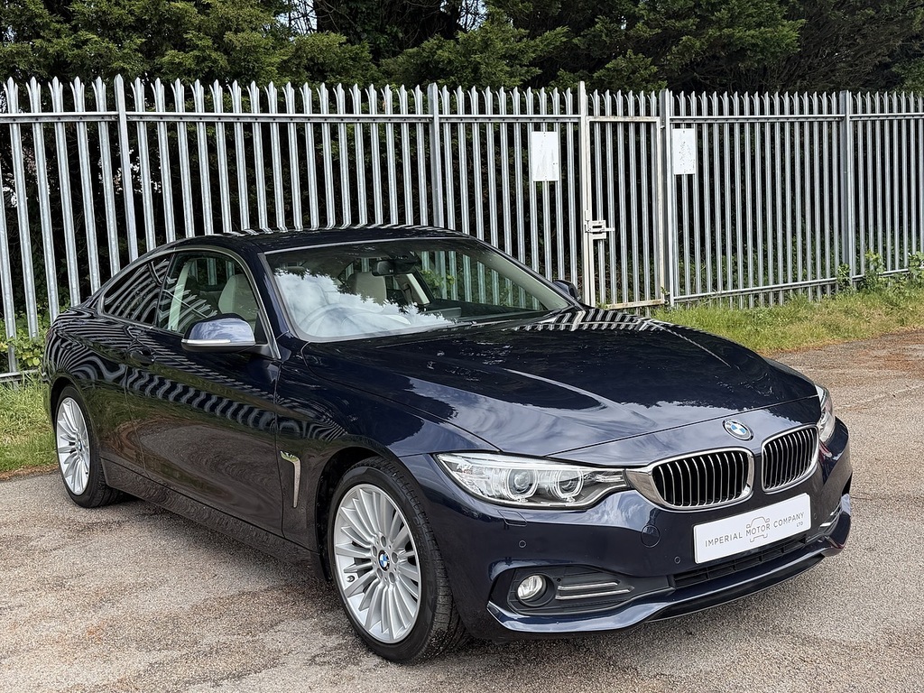 BMW 4 Series 420D Luxury LA17KXZ Blue #5
