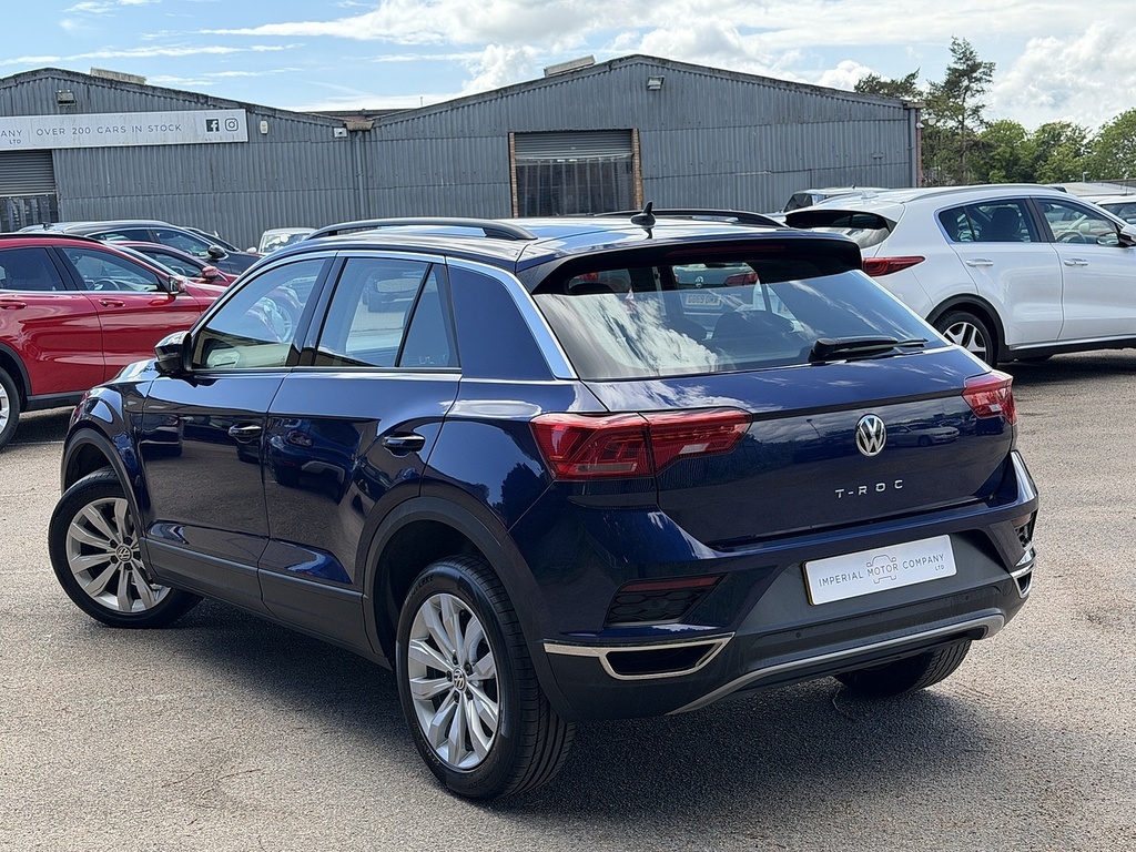 Volkswagen T-Roc Tdi Se RX19HLU Blue #2