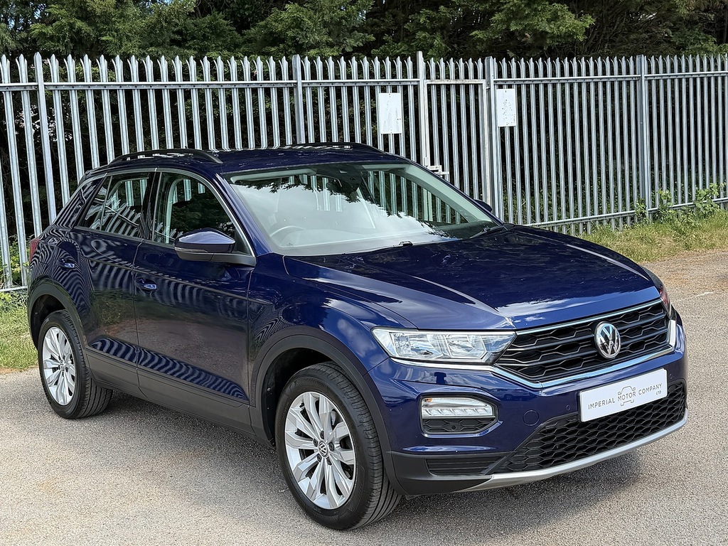 Volkswagen T-Roc Tdi Se RX19HLU Blue #4
