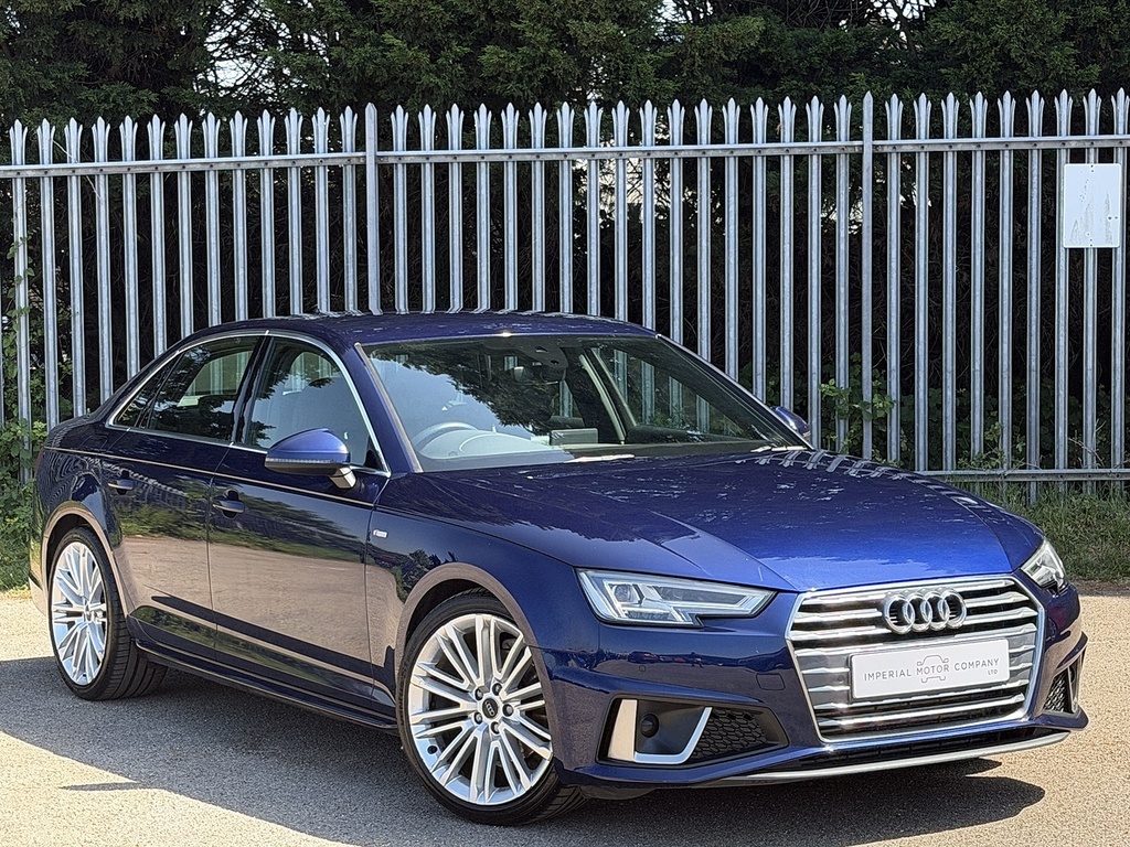Audi A4 Tfsi S Line Blue