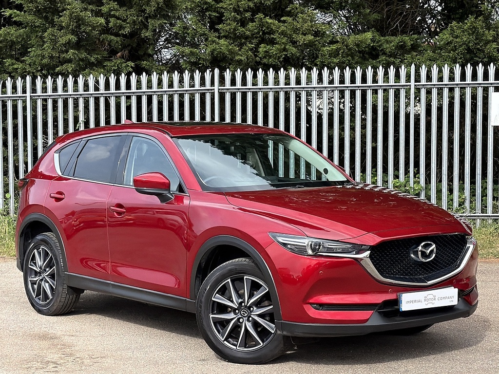 Mazda CX-5 Skyactiv-d Sport Nav Red