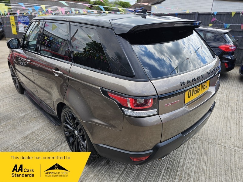 Land Rover Range Rover Sport 3.0 Sd V6 Hse OV66VEL Brown #5