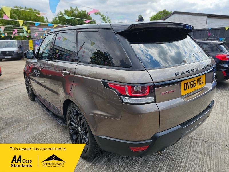 Land Rover Range Rover Sport 3.0 Sd V6 Hse OV66VEL Brown #6