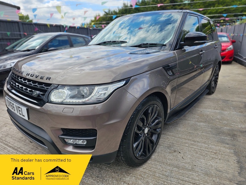 Land Rover Range Rover Sport 3.0 Sd V6 Hse OV66VEL Brown #2