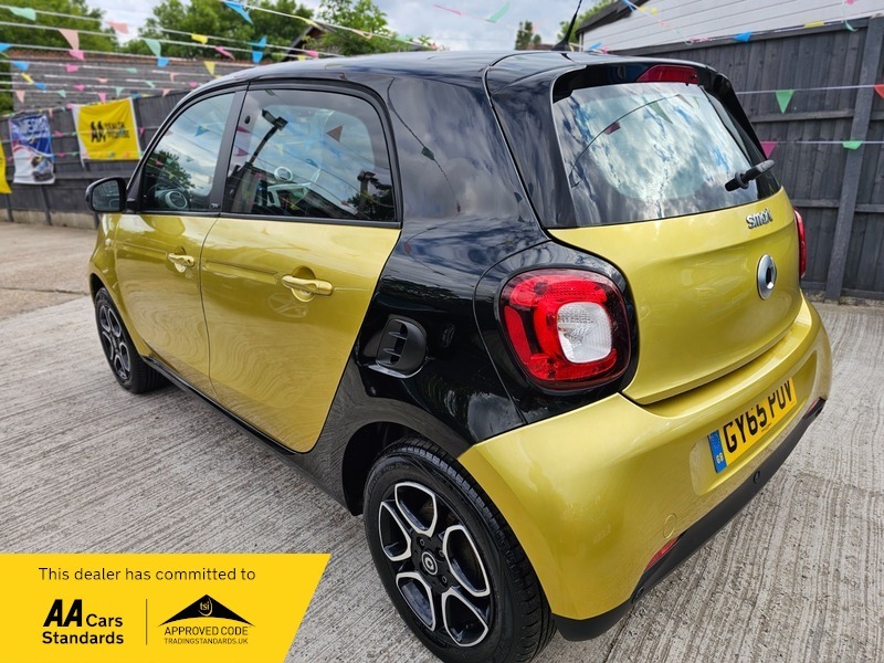 Smart Forfour 0.9T Prime Premium Hatchback GY65PUV Yellow #4