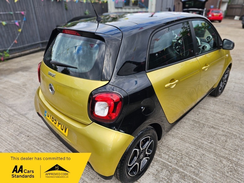 Smart Forfour 0.9T Prime Premium Hatchback GY65PUV Yellow #3