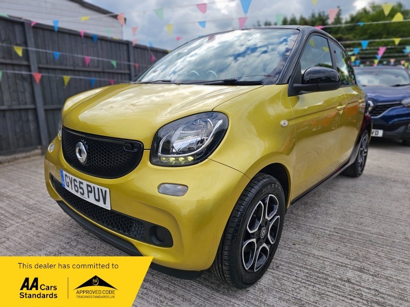 Smart Forfour 0.9T Prime Premium Hatchback GY65PUV Yellow #2