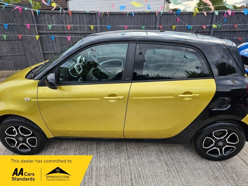 Smart Forfour 0.9T Prime Premium Hatchback GY65PUV Yellow #5