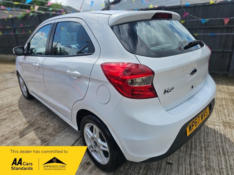 Ford KA+ 1.2 Ti-vct Zetec Hatchback WP67WVS White #4