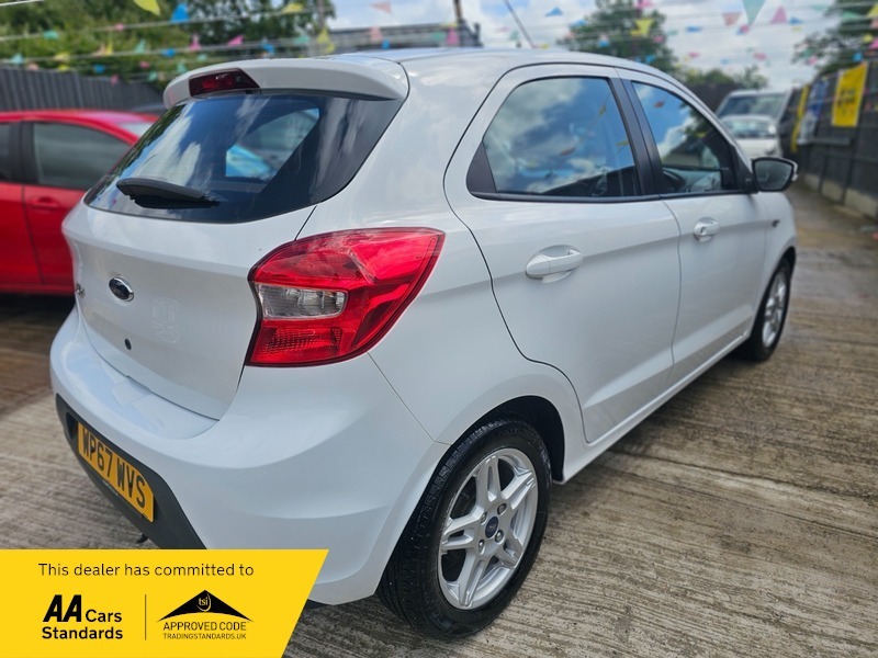 Ford KA+ 1.2 Ti-vct Zetec Hatchback WP67WVS White #3
