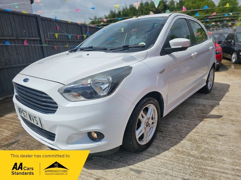 Ford KA+ 1.2 Ti-vct Zetec Hatchback WP67WVS White #2