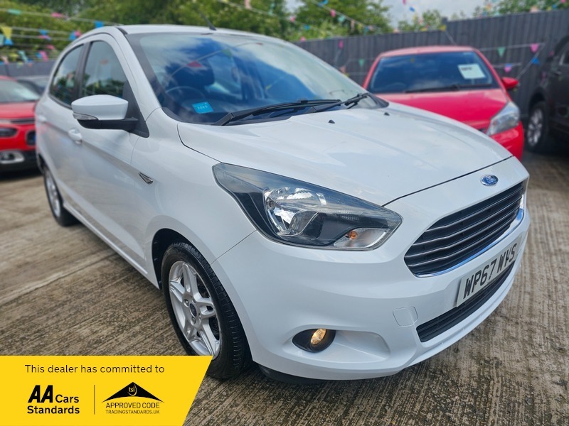 Ford KA+ 1.2 Ti-vct Zetec Hatchback WP67WVS White