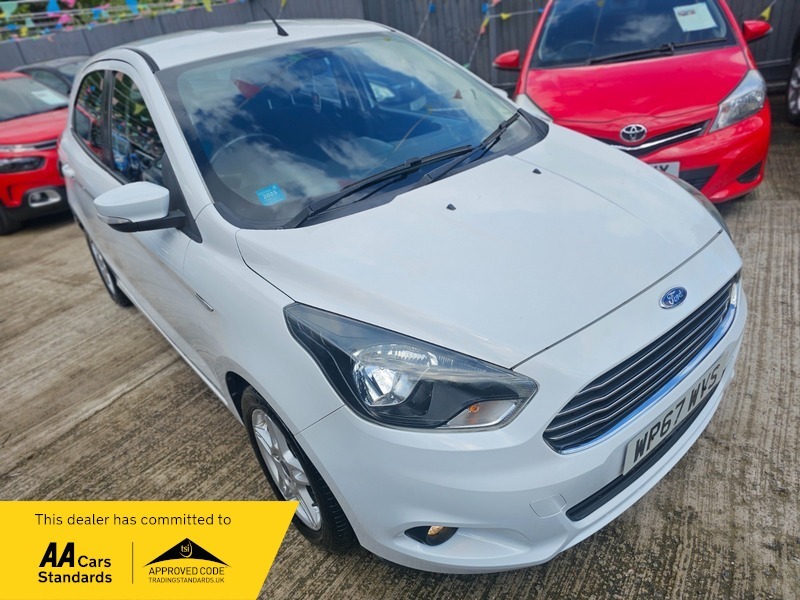Ford KA+ 1.2 Ti-vct Zetec Hatchback WP67WVS White #6