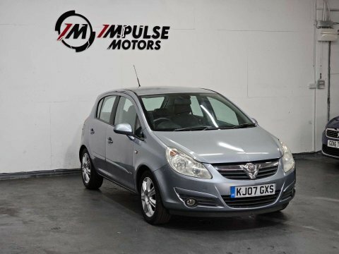 Vauxhall Corsa 1.4 Design KJ07GXS Silver #3