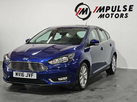 Ford Focus 1.0 Focus Titanium MV16JVF Blue #4