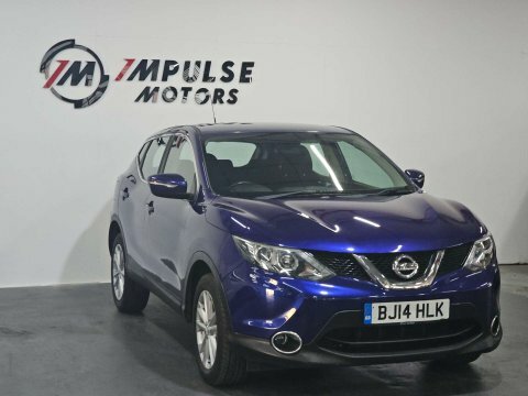 Nissan Qashqai 1.2 Qashqai Acenta BJ14HLK Blue #3