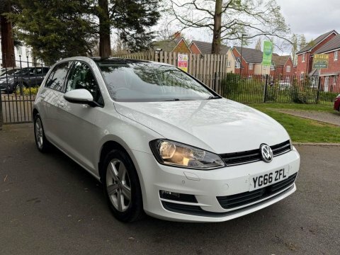 Volkswagen Golf 1.4 Tsi Bluemotion YG66ZFL White #3