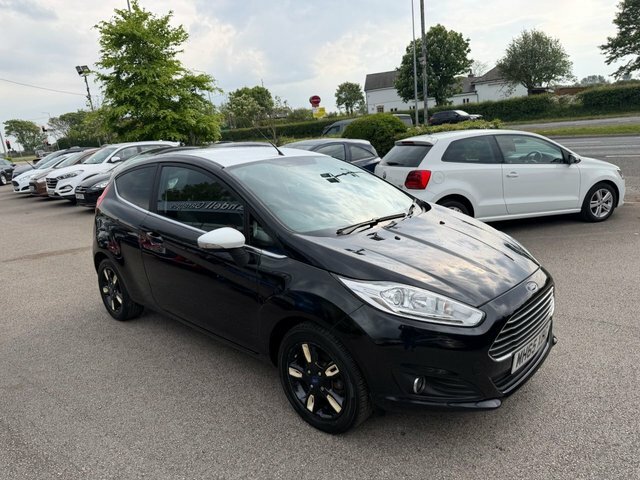 Ford Fiesta 1.25 Zetec Black Edition Hatchback Manu MH65XBG Black #2
