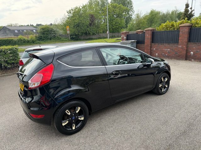 Ford Fiesta 1.25 Zetec Black Edition Hatchback Manu MH65XBG Black #5