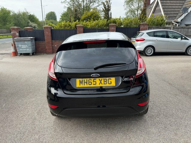 Ford Fiesta 1.25 Zetec Black Edition Hatchback Manu MH65XBG Black #4
