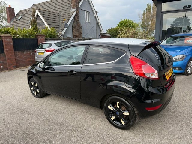 Ford Fiesta 1.25 Zetec Black Edition Hatchback Manu MH65XBG Black #3