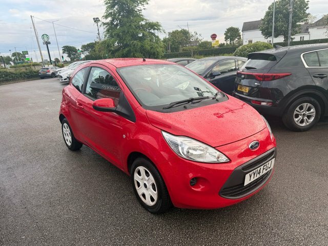 Ford KA 1.2 Edge Hatchback Euro 6 S S YY14FUJ Red #2