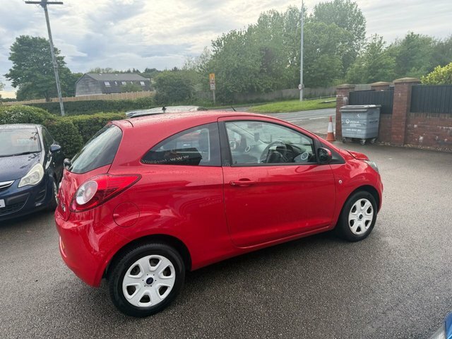Ford KA 1.2 Edge Hatchback Euro 6 S S YY14FUJ Red #4