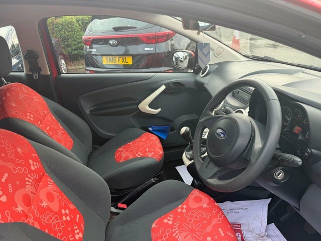 Ford KA 1.2 Edge Hatchback Euro 6 S S YY14FUJ Red #6